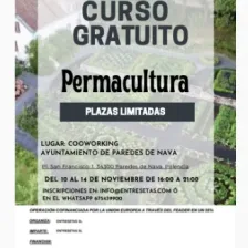 Curso Agricultura ecologica y Permacultura en Paredes de Nava