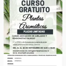 Curso Plantas aromáticas en Villanueva de Valrojo, Zamora