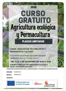 Curso de Agricultura ecológica y Permacultura en Villanueva de Valrojo, Zamora